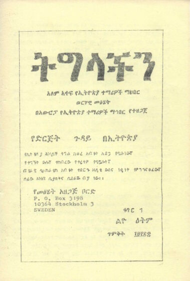 የድርጅት ጉዳይ በኢትዮጵያ
